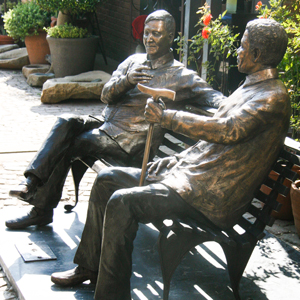 Douw Steyn & Nelson Mandela